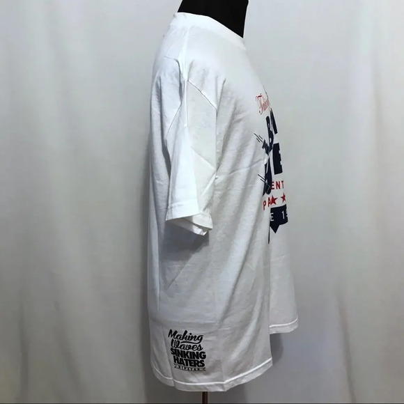 Hipstar NWT White Graphic Shirt Men L - Picture 6 of 7